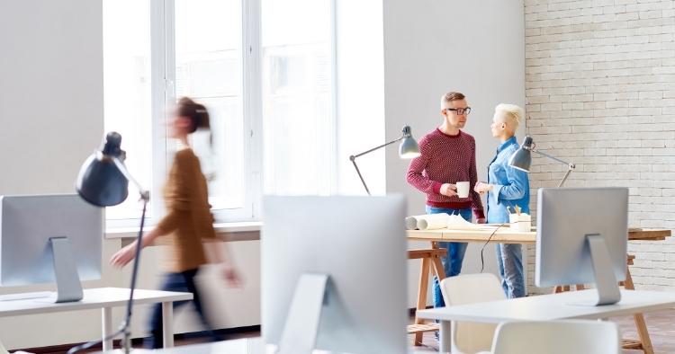 Arbeitsplatz der Zukunft