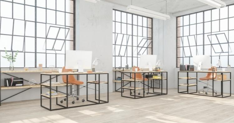 Modern Office - Minimalistische Open Spaces 