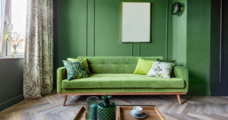 Inneneinrichtung - Variationen von Grün