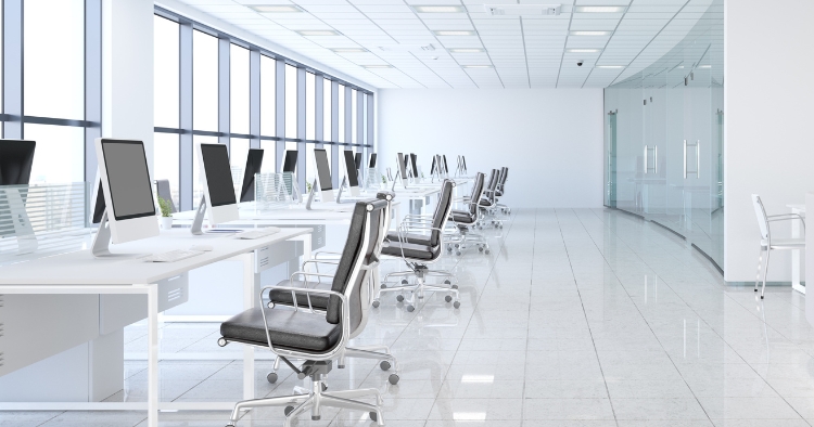 Moderne und helle Bürokonzepte bei KRANZ