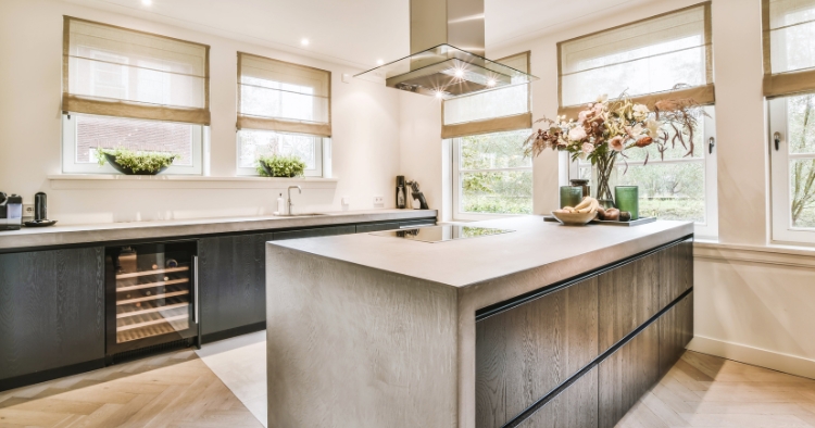 Küchenplanung Ideen - Einbauküche oder frei stehende Küche