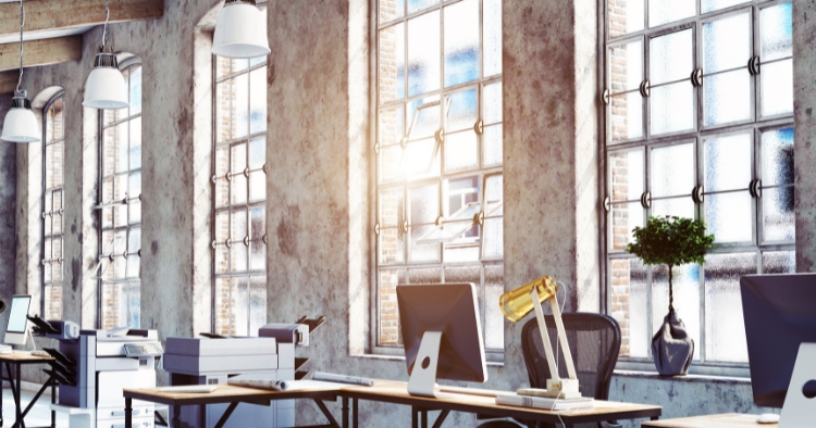 Bürokonzepte mit Tageslicht