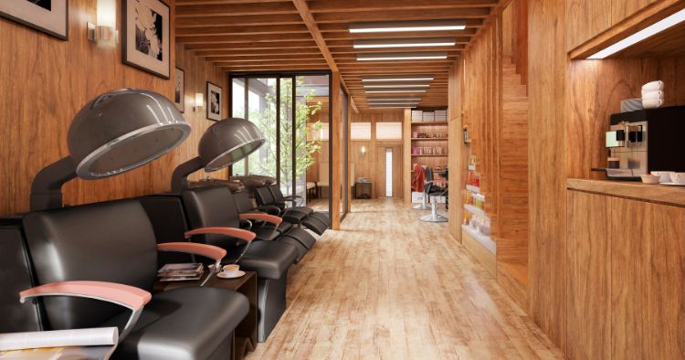 Friseureinrichtung Holz für mehr Nachhaltigkeit