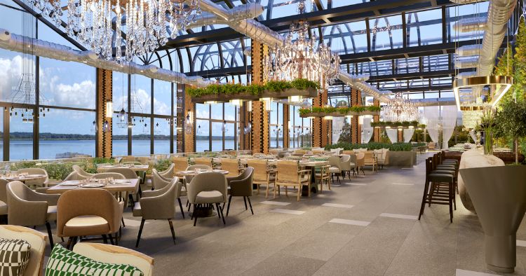 Nachhaltige Design Restaurants liegen voll im Trend