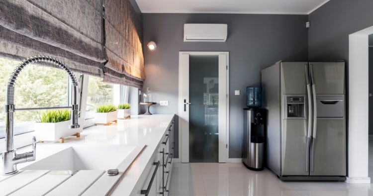 Ressourcen effiziente Wasserhähne in Einbauchküchen