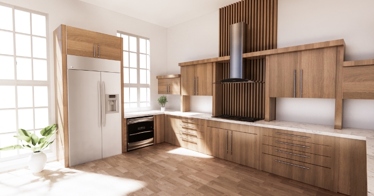 Wandfarbe Küche - die beruhigende Kraft der erdigen Farben