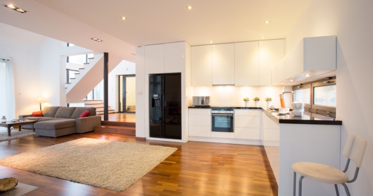 Offene Wohnküchen fördern die Interaktion