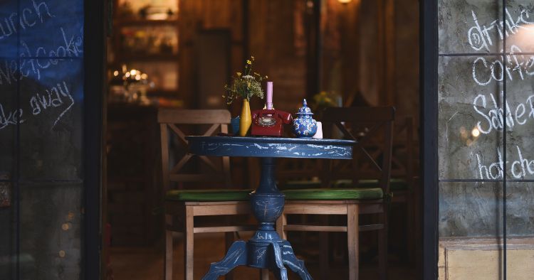 Einrichtung Cafe im Vintage Design