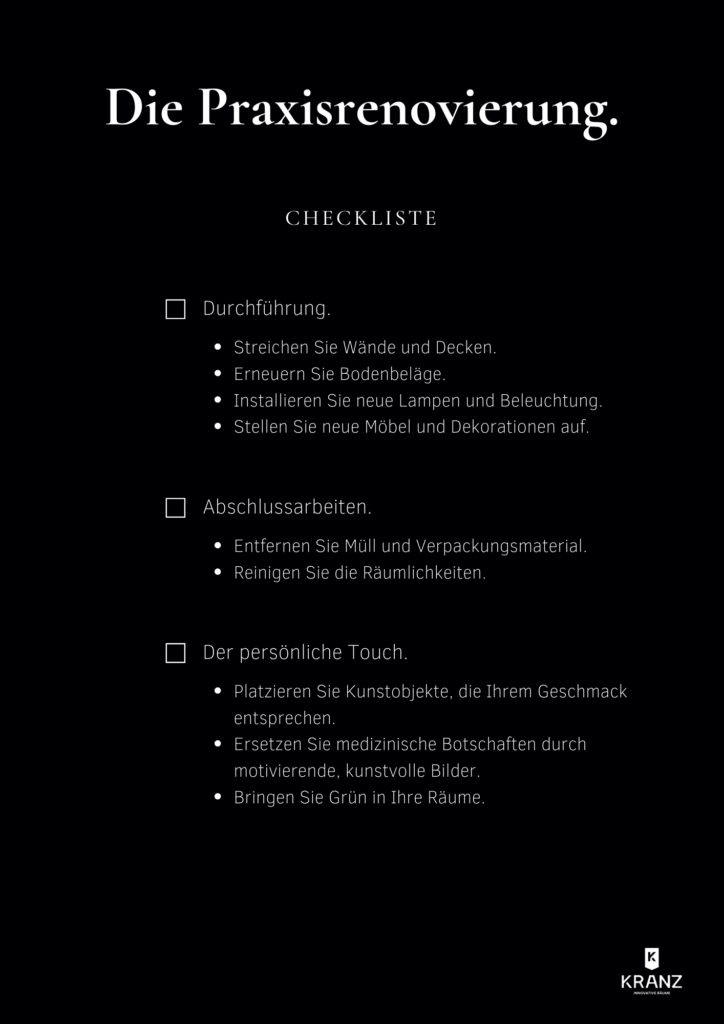 Checkliste Renovierung Praxis_Seite 2